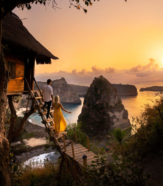 rumah pohon tree house Instagram, Bali