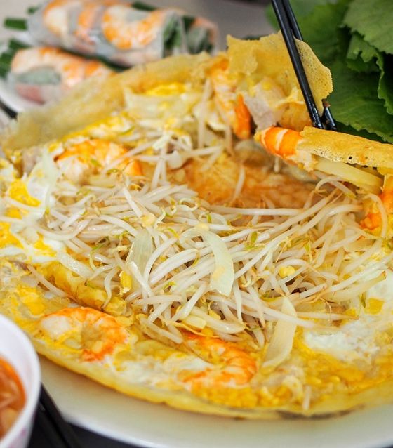 Banh Xeo, Vietnamese Food