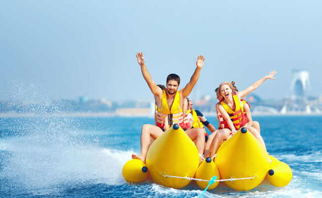 Bali Water Sports Adventure & Water Blow Visit     